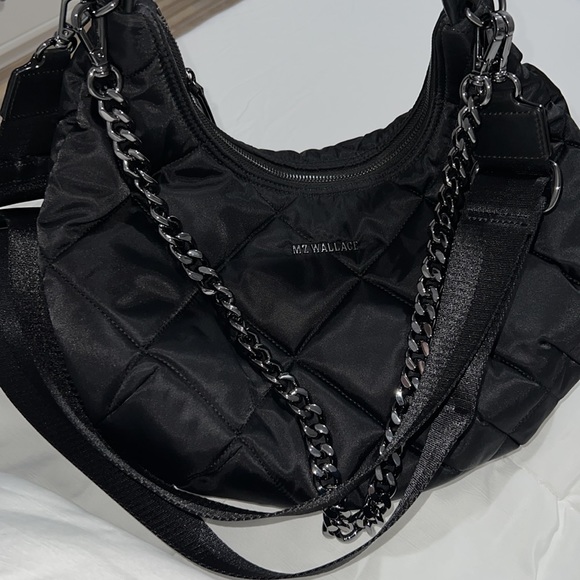 MZ Wallace Quilted Bowery Shoulder Bag - Picture 8 of 15